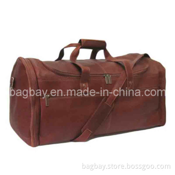 Leather Travel Duffel Bag with Large Capacity (TRBG09-023)